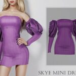 Skye Mini Dress by turksimmer at TSR