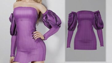 Skye Mini Dress by turksimmer at TSR