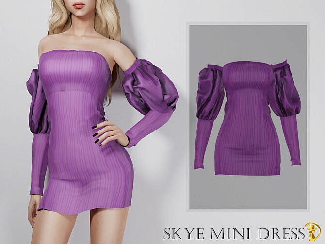 Skye Mini Dress by turksimmer at TSR