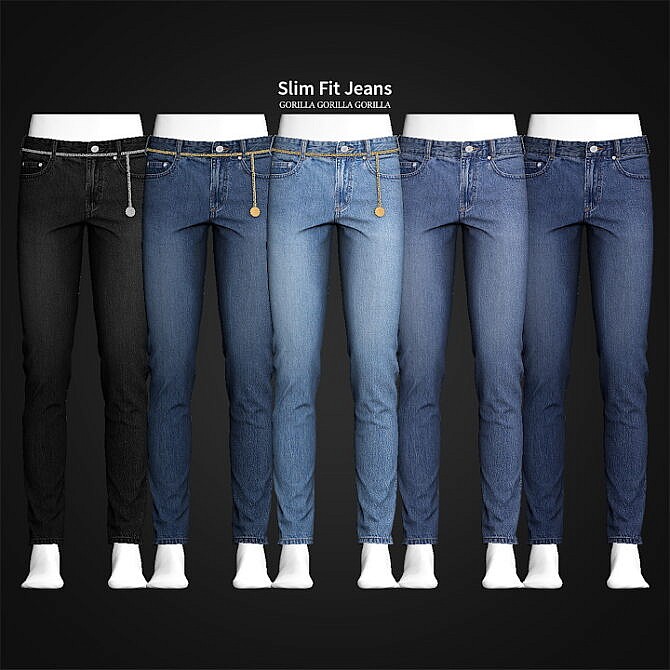 Slim Fit Jeans at Gorilla