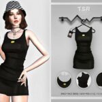 Smiley Face Dress BD454 by busra-tr at TSR