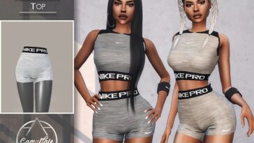 Sport Set (Shorts) by CAMUFLAJE at TSR