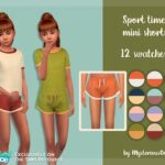 Sport time mini shorts by MysteriousOo at TSR