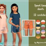 Sport time shorts by MysteriousOo at TSR