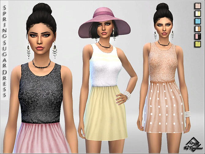 Spring Sugar Dresses by Devirose at TSR