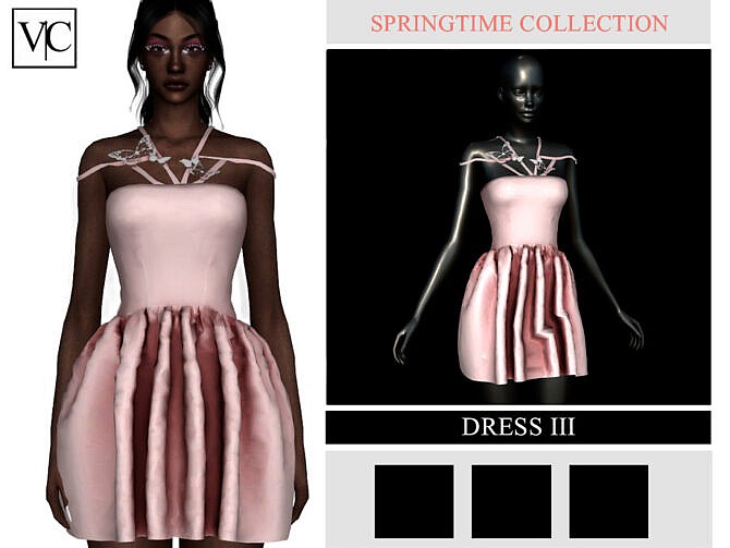 SpringTime Collection Dress III by Viy Sims at TSR