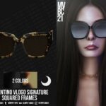 Squared Acetate Frames Sunglasses at MURPHY