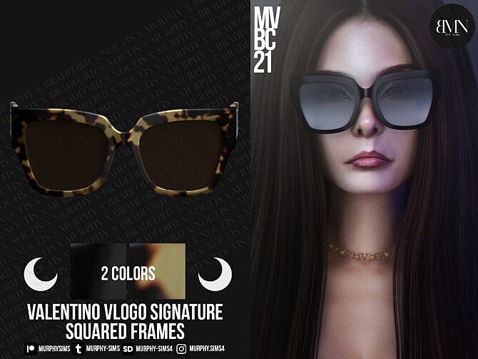 Squared Acetate Frames Sunglasses at MURPHY