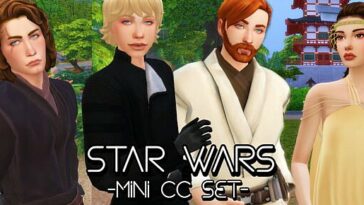 Star Wars Glove + Skin Details (Mini Set) by soaplagoon at Mod The Sims 4