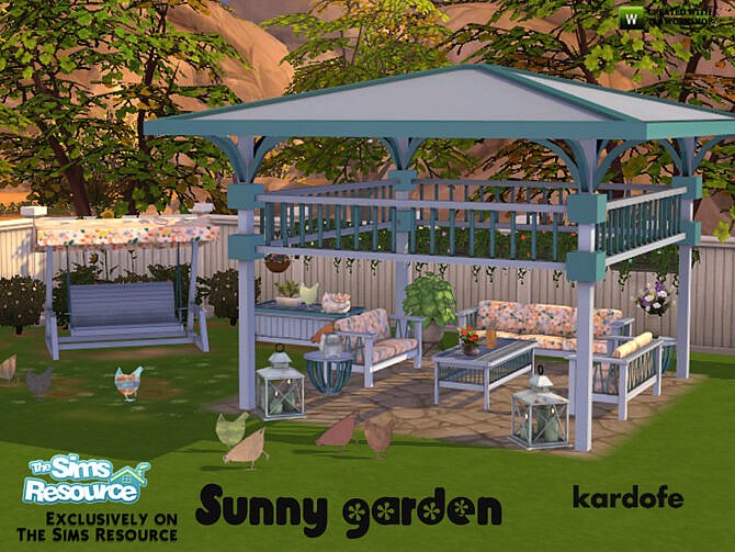 Sunny garden set by kardofe at TSR