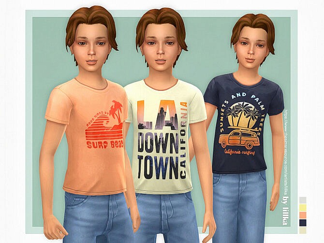 T-Shirt Collection for Boys P20 by lillka at TSR