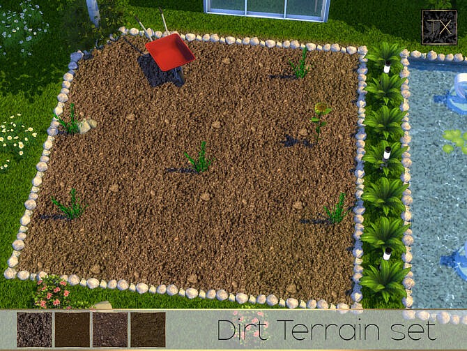 TX – Dirt Terrain Set by theeaax at TSR