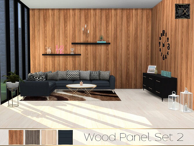 TX – Wood Panel Set 2 by theeaax at TSR