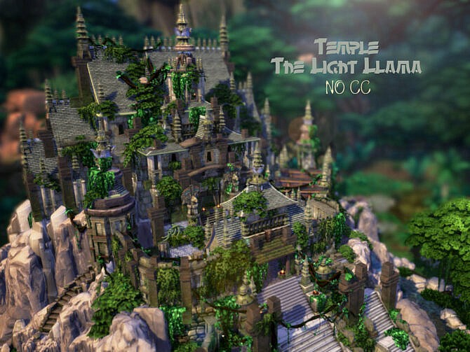 Temple The Light LLama by VirtualFairytales at TSR