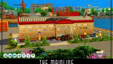 The Mainline restaurant at Strenee Sims