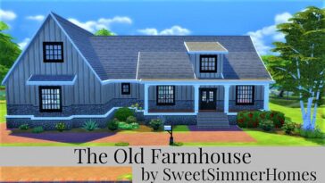 The Old Farmhouse by SweetSimmerHomes at Mod The Sims 4