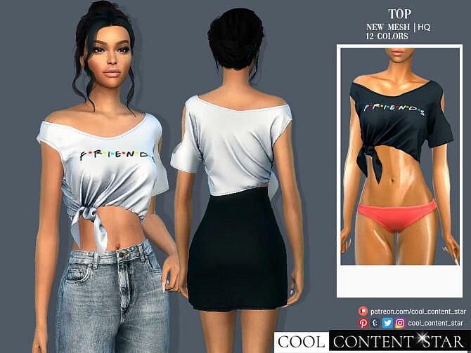 Tied Shirt by sims2fanbg at TSR