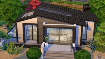 Tiny Modern Bungalow by Flubs79 at TSR