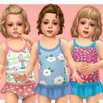 Toddler Swimsuit P16 by lillka at TSR