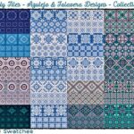 Totally Tiles Azulejo & Talavera Collection #1 by Wykkyd at Mod The Sims 4