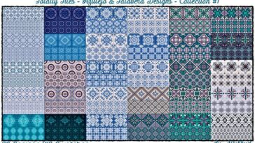 Totally Tiles Azulejo & Talavera Collection #1 by Wykkyd at Mod The Sims 4