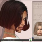 Tsminh 147 Hair Retexture by PlayersWonderland at TSR