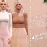 Turtleneck Bodysuit v1 by Dissia at TSR