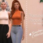 Turtleneck Bodysuit v3 by Dissia at TSR