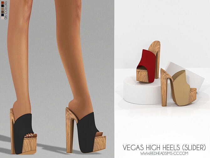 VEGAS HIGH HEELS (SLIDER) at REDHEADSIMS