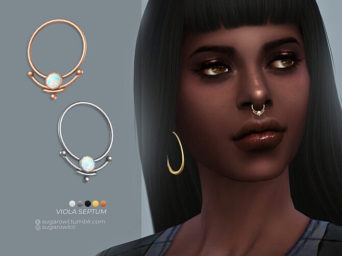 Viola septum by sugar owl at TSR