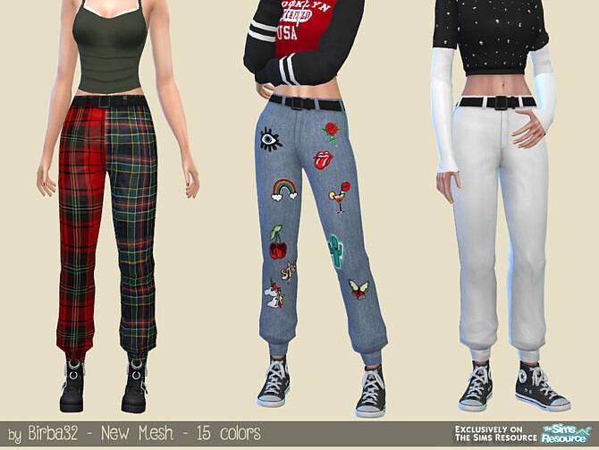 Yelena Pants by Birba32 at TSR