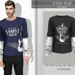 Yves Top by KaTPurpura at TSR