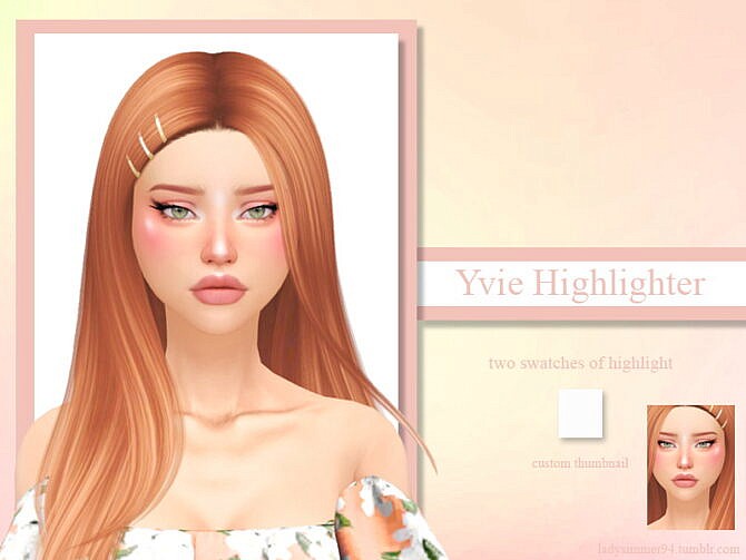 Yvie Highlight by LadySimmer94 at TSR