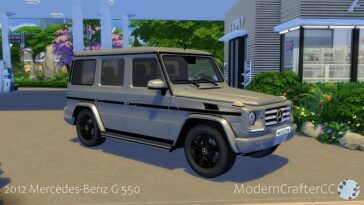 2012 Mercedes-Benz G 550 at Modern Crafter CC