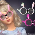 Bunny Sunglasses For Kids by feyona at TSR