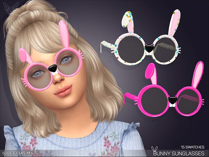 Bunny Sunglasses For Kids by feyona at TSR