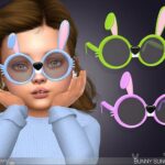 Bunny Sunglasses For Toddlers by feyona at TSR