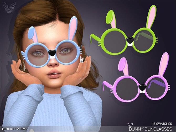 Bunny Sunglasses For Toddlers by feyona at TSR