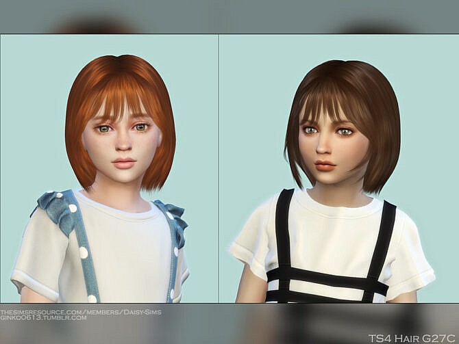 Child Hair G27C by Daisy-Sims at TSR