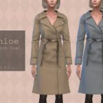 Chloe Trench Coat by Pipco at TSR