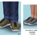 Classic Suede Shoes (Child) by OranosTR at TSR