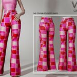 Colorblock Outfit (PANTS) P40 by busra-tr at TSR