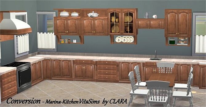 Conversion Marina Kitchen by VitaSims at All 4 Sims