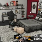 Crimson Bedroom by xogerardine at TSR