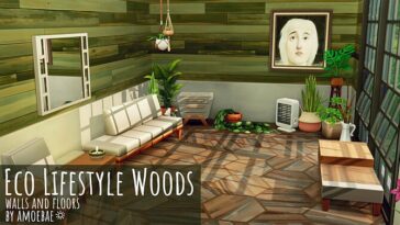 ECO LIFESTYLE WOODS – Walls and Floors at Picture Amoebae