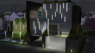 Evergreen Modern house by alexiasi at TSR