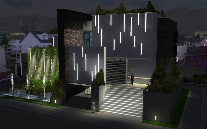 Evergreen Modern house by alexiasi at TSR