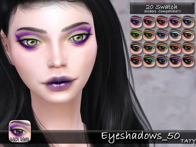 Eyeshadows 50 by tatygagg at TSR