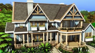 Familiar Country House by plumbobkingdom at Mod The Sims 4