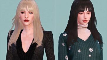 Female Hair G44 by Daisy-Sims at TSR